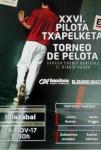 XXVI. PILOTA TXAPELKETA / TORNEO DE PELOTA